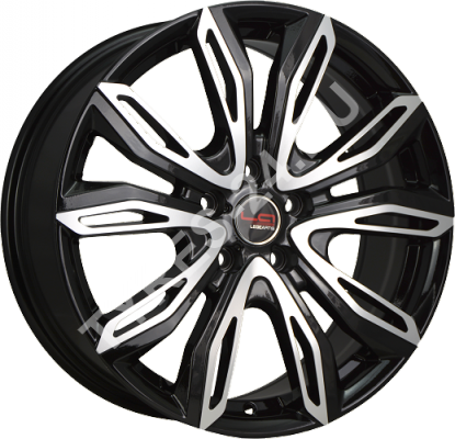 ДискLexusLX502 Concept7.5JxR18 PCD5x114.3 ET35 DIA60.1,чёрный
