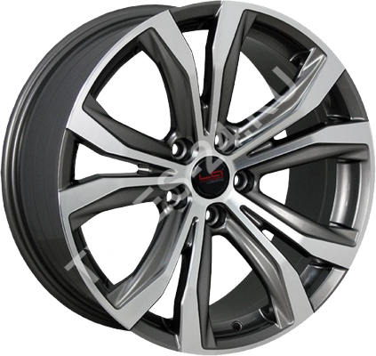 ДискLexusLX527 Concept7JxR17 PCD5x114.3 ET35 DIA60.1,серый