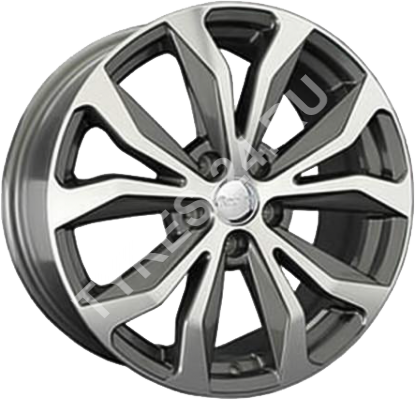 ДискLexusLX627.5JxR18 PCD5x114.3 ET35 DIA60.1,серый