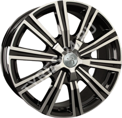 ДискLexusLX979.5JxR22 PCD5x150 ET45 DIA110.2,чёрный