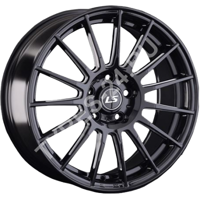 ДискLS FlowFormingRC057.5JxR17 PCD5x114.3 ET45 DIA67.1,чёрный