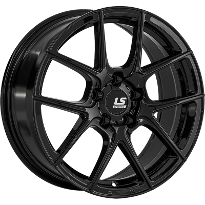 ДискLS FlowFormingRC067.5JxR17 PCD5x112 ET30 DIA66.6,чёрный