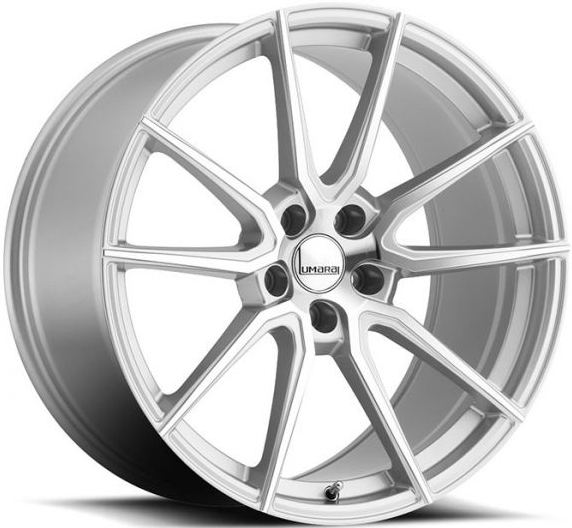 ДискLumaraiRivera9.5JxR18 PCD5x114.3 ET44 DIA60.1,серебристый