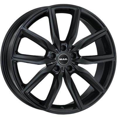 ДискMakAllianz8JxR20 PCD5x112 ET27 DIA66.6,чёрный
