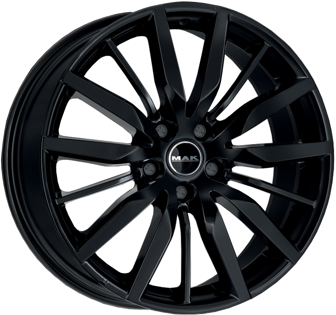 ДискMakBarbury8JxR19 PCD5x114 ET40 DIA76,чёрный