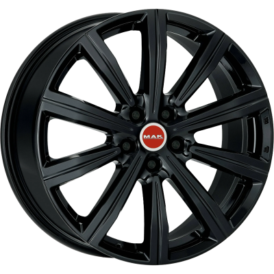 ДискMakBirmingham8.5JxR20 PCD5x108 ET45 DIA63.4,чёрный