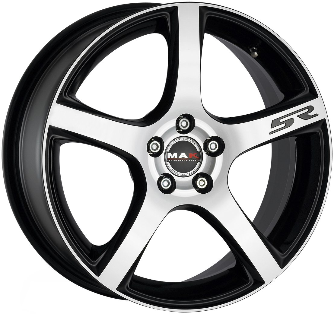 ДискMakFever 5R8JxR17 PCD5x114 ET40 DIA76,чёрный