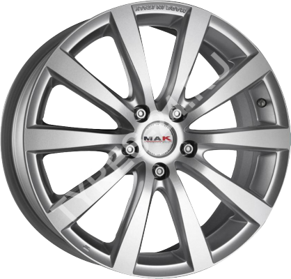 ДискMakIguan L7.5JxR17 PCD5x112 ET42 DIA76,серебристый