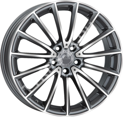 ДискMakKomet7.5JxR17 PCD5x112 ET48 DIA66.6,серый