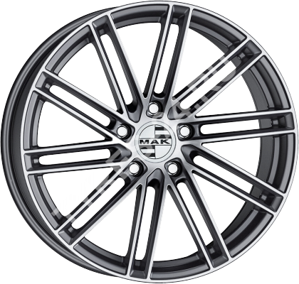 ДискMakLeipzig D10.5JxR20 PCD5x112 ET19 DIA66.45,серый