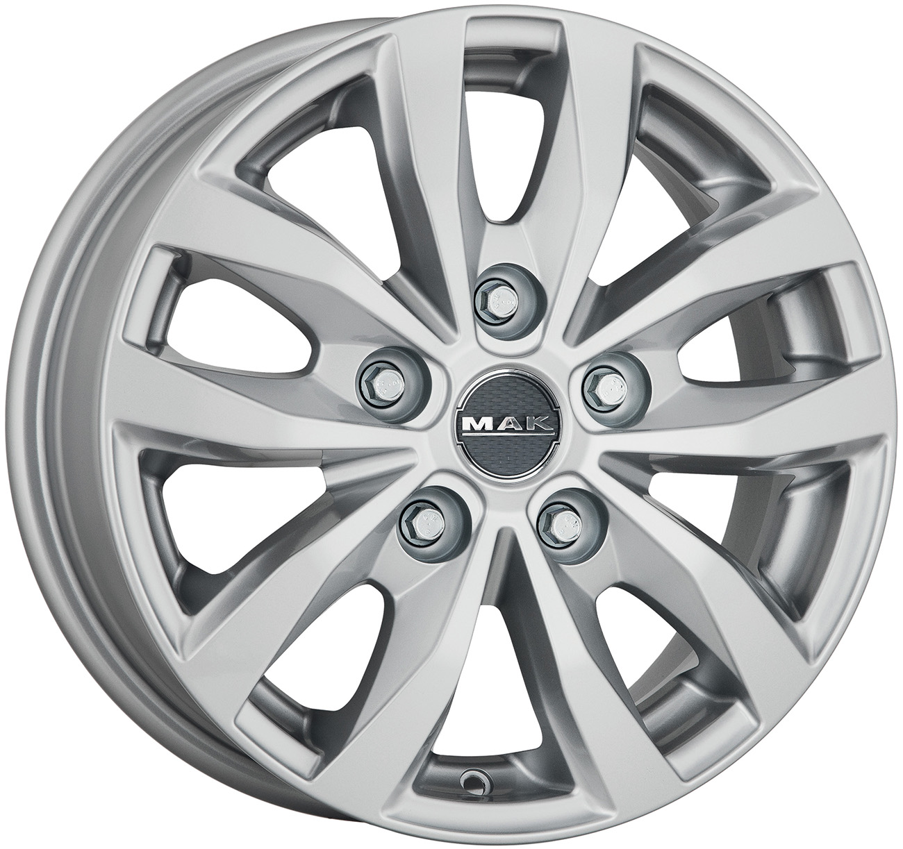 Диск Mak Load 5 7JxR17 PCD5x118 ET45 DIA71.1, серебристый