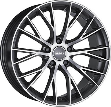 ДискMakMunchen8JxR18 PCD5x112 ET35 DIA76,серый