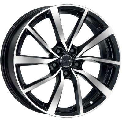 ДискMakPanorama7.5JxR18 PCD5x112 ET42 DIA57.1,чёрный
