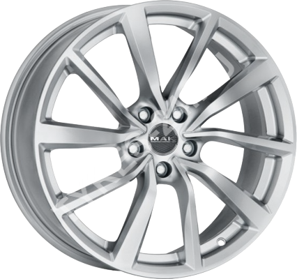 ДискMakPanorama8JxR18 PCD5x114.3 ET34 DIA67.1,серебристый