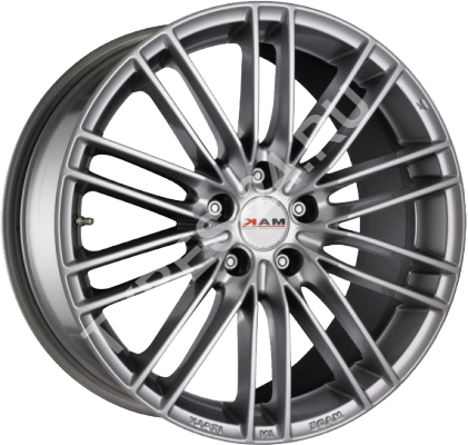 ДискMakRapide7JxR16 PCD5x114 ET40 DIA76,серебристый