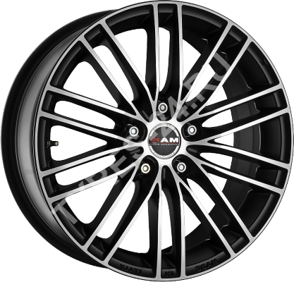 ДискMakRapide7JxR16 PCD5x105 ET39 DIA56.6,чёрный