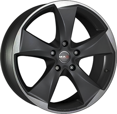 ДискMakRaptor 59JxR18 PCD5x150 ET48 DIA110.2,чёрный