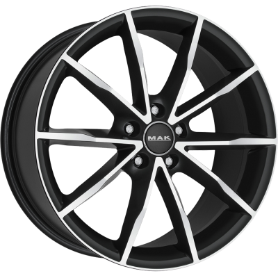 ДискMakRinge8JxR19 PCD5x112 ET42 DIA66.45,чёрный