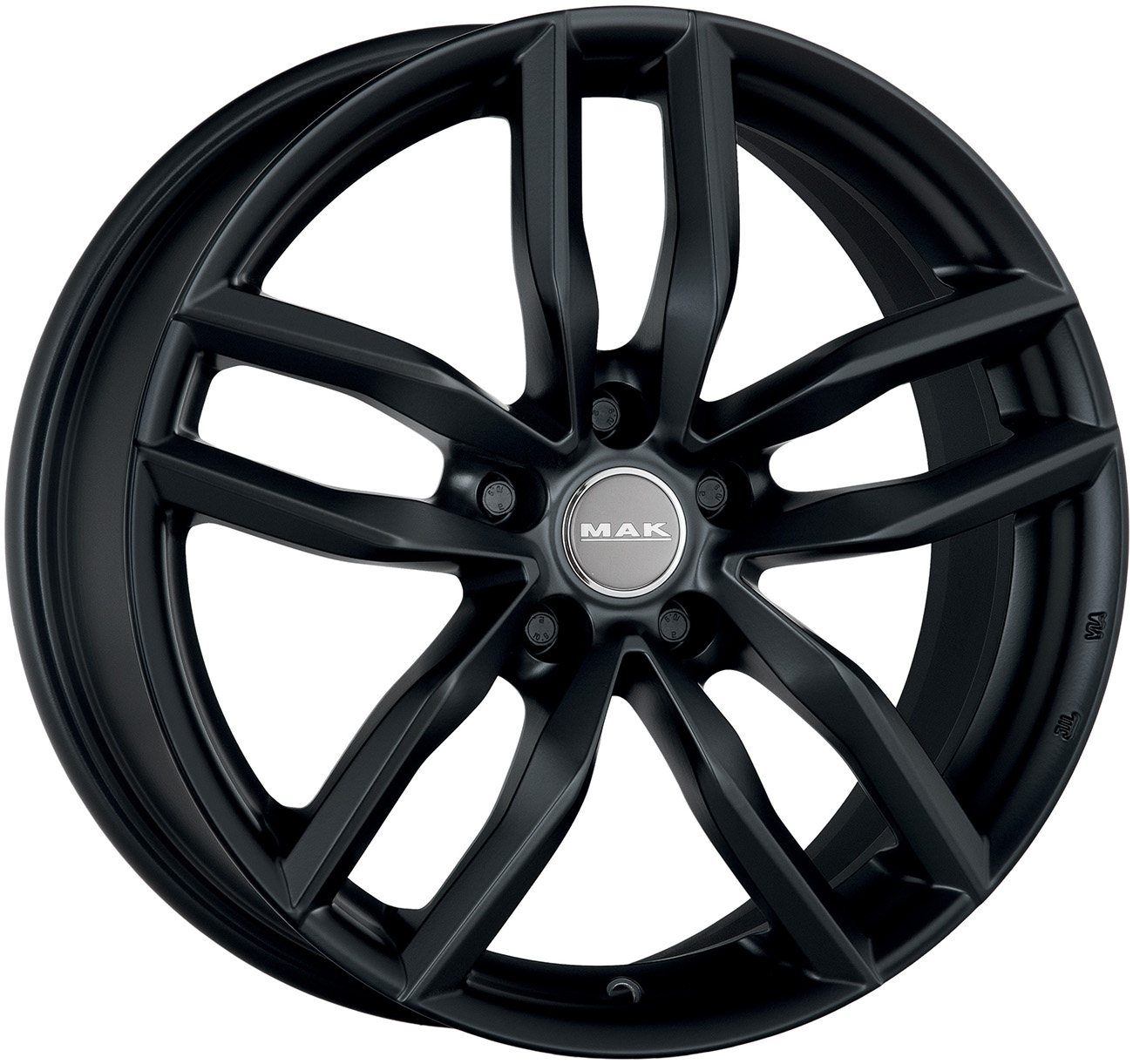 ДискMakSarthe8JxR18 PCD5x112 ET28 DIA66,чёрный