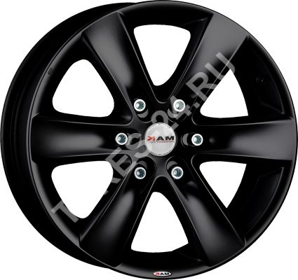 ДискMakSierra7JxR15 PCD6x139.7 ET30 DIA106.1,чёрный