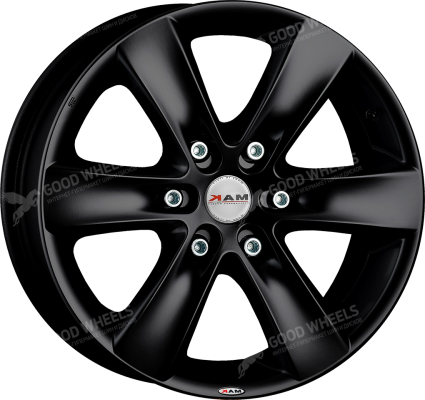 ДискMakSierra7JxR16 PCD6x114.3 ET30 DIA66.1,чёрный