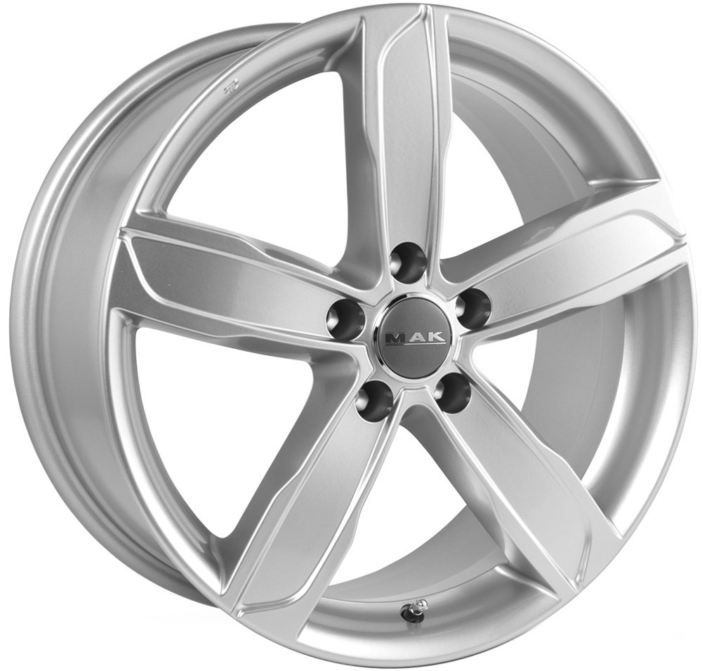 ДискMakStadt7JxR16 PCD5x112 ET30 DIA57.1,серебристый