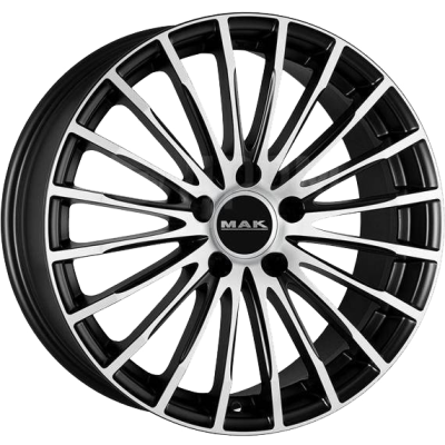 ДискMakStarlight8.5JxR19 PCD5x112 ET28 DIA66.6,чёрный