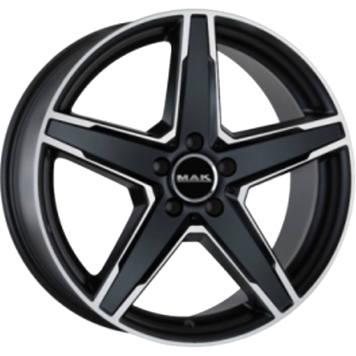 ДискMakStern8.5JxR19 PCD5x112 ET42 DIA66.6,чёрный