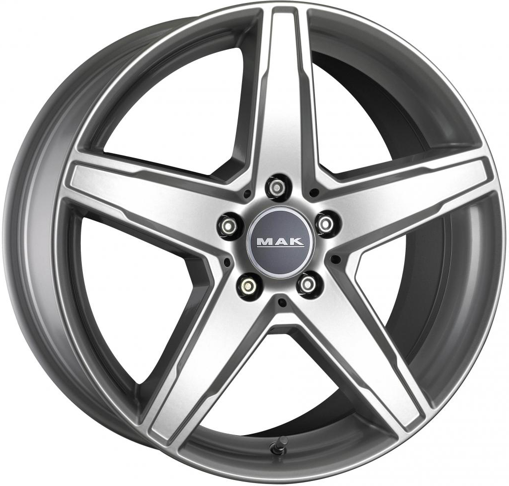 ДискMakStern7.5JxR18 PCD5x112 ET48 DIA66.6,серебристый