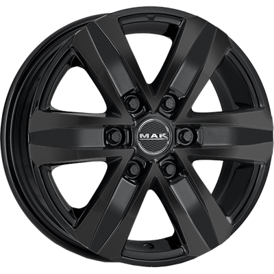 ДискMakStone 68JxR18 PCD6x139.7 ET35 DIA106.1,чёрный