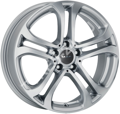 ДискMakStuttgart7.5JxR17 PCD5x112 ET45 DIA66.6,чёрный