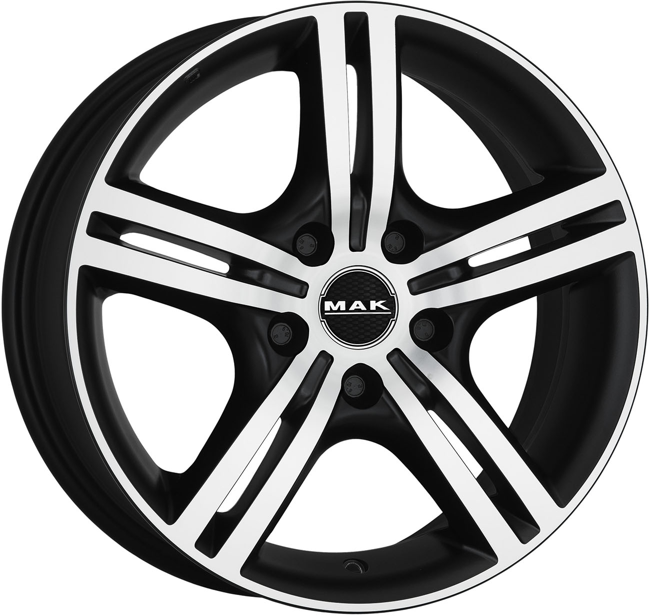 ДискMakVelocity7JxR17 PCD5x112 ET42 DIA76,чёрный