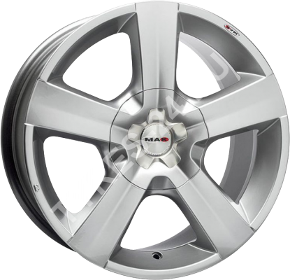 ДискMakX-Force7.5JxR18 PCD5x108 ET50 DIA63.4,серебристый