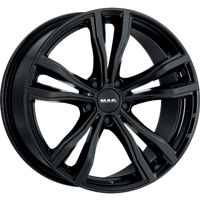 ДискMakX-Mode9.5JxR21 PCD5x112 ET37 DIA66.6,чёрный