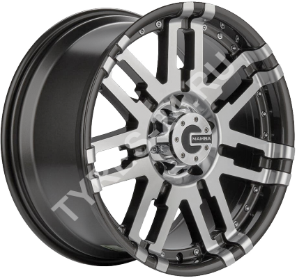 ДискMambaSL899JxR20 PCD6x139.7 ET12 DIA106.1,серый