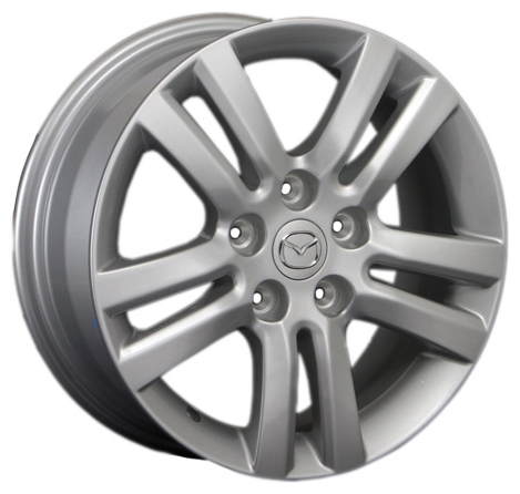 ДискMazdaMZ116.5JxR16 PCD5x114.3 ET52.5 DIA67.1,серебристый