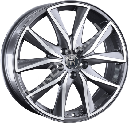 ДискMazdaMZ1197JxR19 PCD5x114.3 ET45 DIA67.1,серый