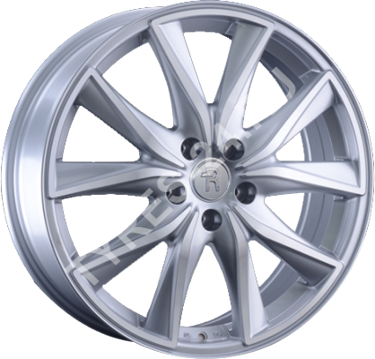 ДискMazdaMZ1197JxR19 PCD5x114.3 ET45 DIA67.1,серебристый