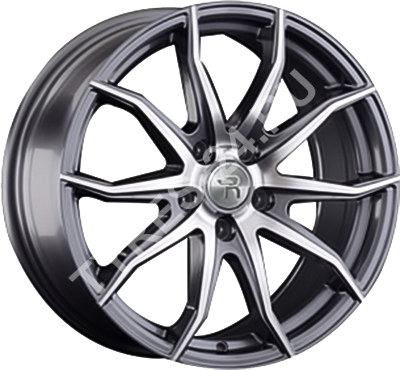 ДискMazdaMZ1248JxR18 PCD5x114.3 ET45 DIA67.1,серебристый