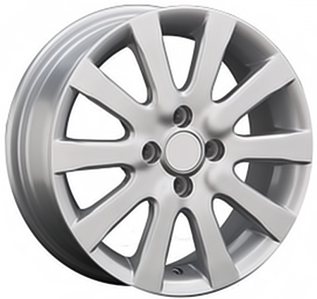 ДискMazdaMZ246JxR15 PCD5x114.3 ET52.5 DIA67.1,серебристый