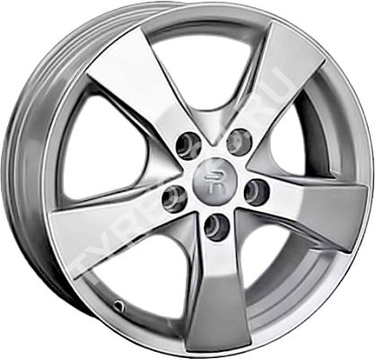 ДискMazdaMZ346JxR16 PCD5x114.3 ET50 DIA67,серебристый