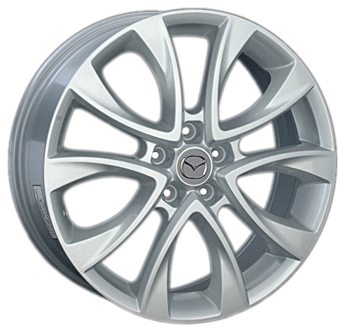 ДискMazdaMZ397JxR17 PCD5x114.3 ET50 DIA67.1,серебристый