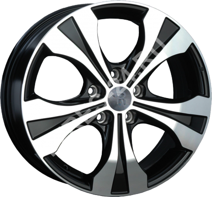 ДискMazdaMZ507JxR19 PCD5x114.3 ET45 DIA67.1,чёрный