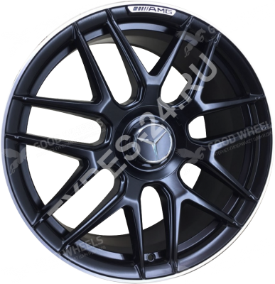 ДискMercedes2519.5JxR19 PCD5x112 ET48 DIA66.6,чёрный