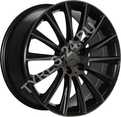 Диск Mercedes 866 7.5JxR19 PCD5x112 ET44 DIA66.6, чёрный