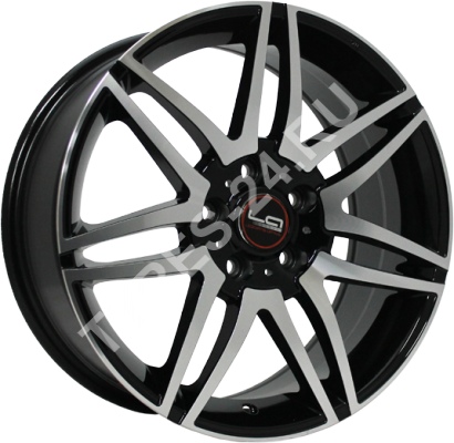 ДискMercedesMB1007.5JxR17 PCD5x112 ET47 DIA66.6,чёрный