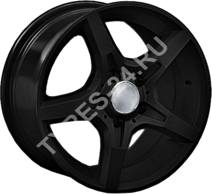 ДискMercedesMB1068JxR17 PCD5x112 ET54 DIA66.6,чёрный