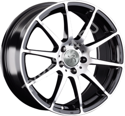 ДискMercedesMB1098JxR18 PCD5x112 ET43 DIA66.6,чёрный