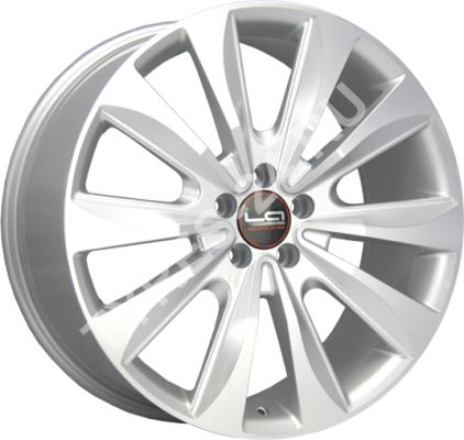 Диск Mercedes MB110 9JxR20 PCD5x112 ET43 DIA66.6, серебристый