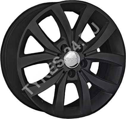 ДискMercedesMB1257.5JxR17 PCD5x112 ET52.5 DIA66.6,чёрный